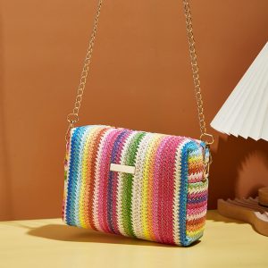Petit sac à main multicolore pour femme