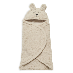 JOLLEIN – Couverture portefeuille lapin nougat