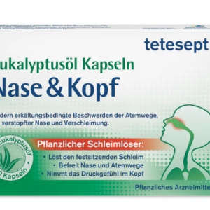 tétésept Capsules d’huile d’eucalyptus nez + tête, 20 pièces