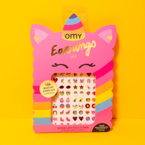 OMY – Boucles d&rsquo;oreilles autocollantes LILY