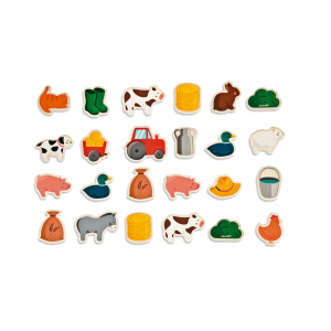 Janod – Magnets ferme 24 pcs