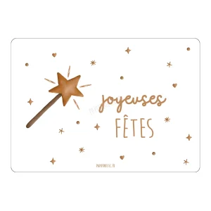 Papier Poetic – Carte « Baguette de fête »