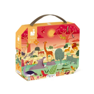 Janod – Puzzle la réserve animalière 54 pièces