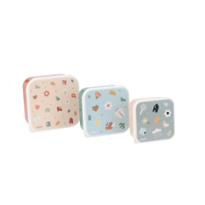 Tutete – Lot de 3 boîtes à gouter Nature