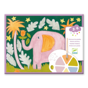 Djeco – Peinture à la palette Les sauvages