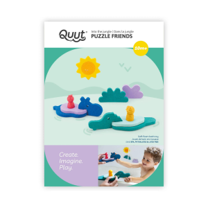 Quut – Puzzle de bain « Dans la jungle »