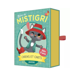 Auzou – Jeu de mistigri Chats & chiens