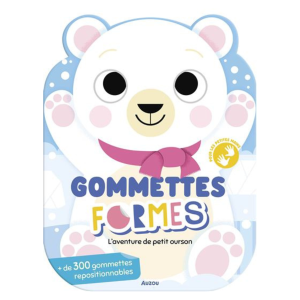 Auzou – Gommettes « L&rsquo;aventure du petit ourson »