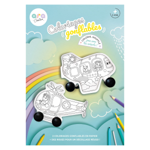 Ara créative – Coloriage gonflable avion