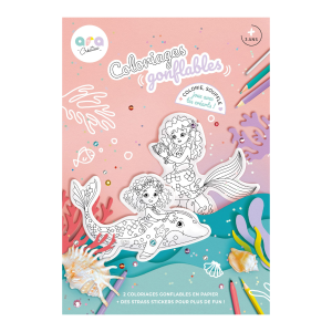 Ara créative – Coloriage gonflable Sirène
