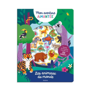 Auzou – Mon aventure aimantée – Les animaux du monde
