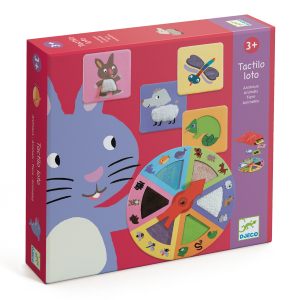 Djeco – Tactilo loto animaux