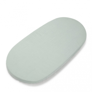 Babyshower – Drap housse berceau sage