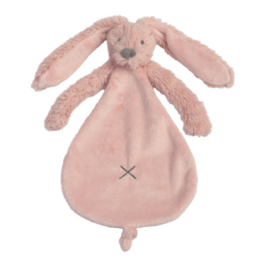 Happy Horse – Lapin Richie vieux rose doudou plat