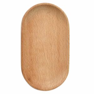 Assiette Bambou Ovale et Rétro