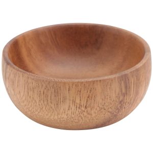 Assiette Effet Bambou en Forme de Bol