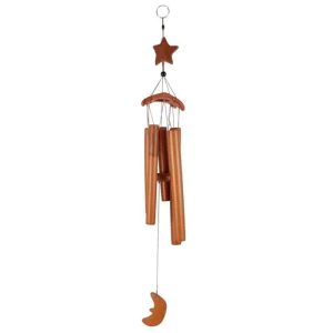 Carillon Bambou Décoratif en Forme d&rsquo;Étoile