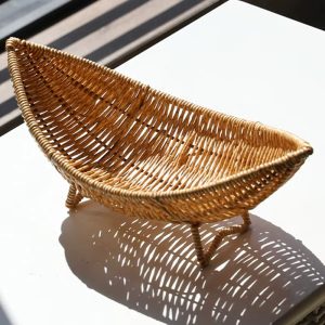 Corbeille Rotin Design Banane