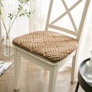 Coussin Chaise Effet Rotin Confortable et Épais