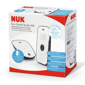 NUK Eco Control Audio 500 Digitales Babyphone mit Eco-Mode  Full-Eco-Control