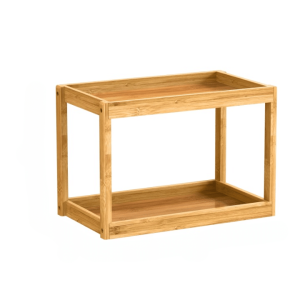 Étagère Bambou Robuste au Style Épuré