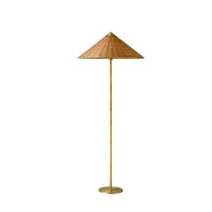 Lampadaire Rotin au Design Pastoral