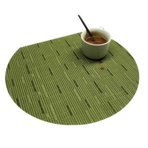Lot de 4 Sets de Table Bambou Verts