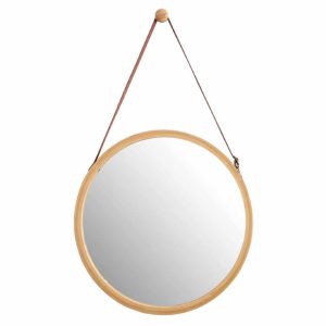 Miroir Rotin Rond et Moderne