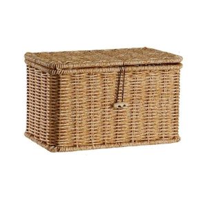 Panier de Rangement Tissé beige pour Maison