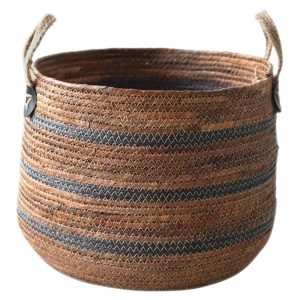 Panier à Linge Nordique en Rotin