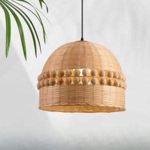 Plafonnier Rotin Design Original