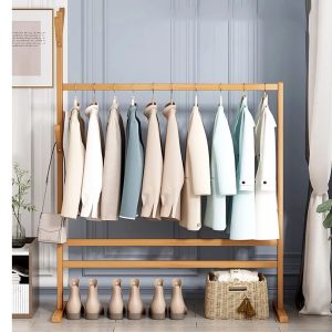 Portant Bois pour Cintres avec Branches