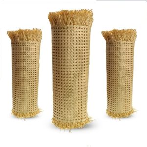 Rouleau tissé en rotin artificiel en plastique